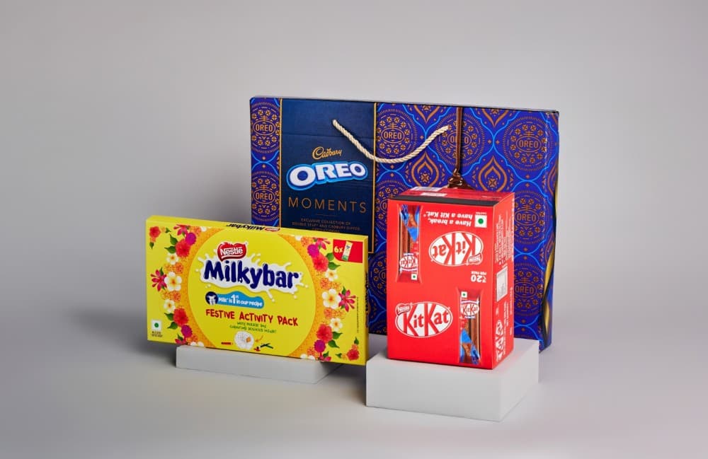 Confectionery packaging with vibrant mono carton printing